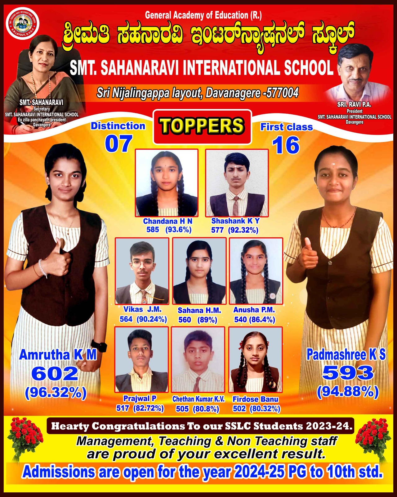Smt. Sahana Ravi International School